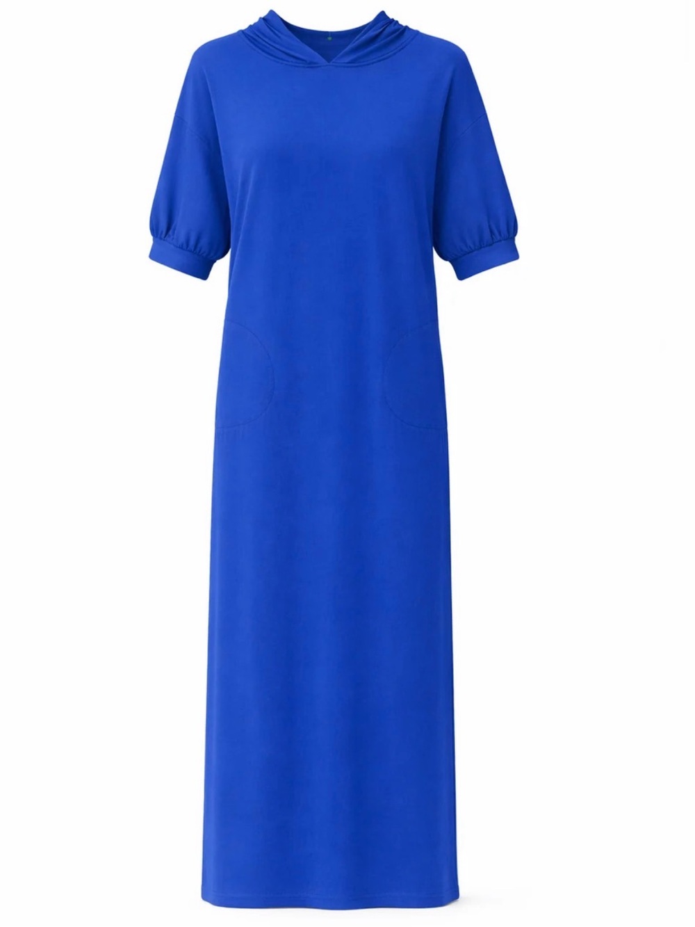 NWT Aleeza Paris Essential Dolman Maxi Hooded Dress - Large